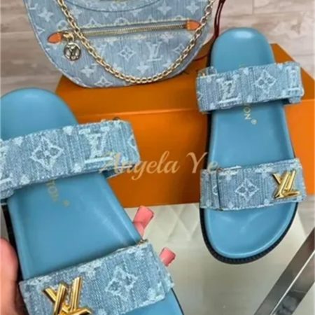 High quality slipper & shoulder bag free shipping LOV #25361