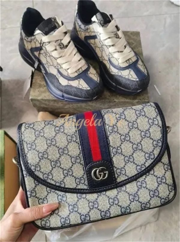 1 set fashion shoes & bag free shipping GUI #25365
