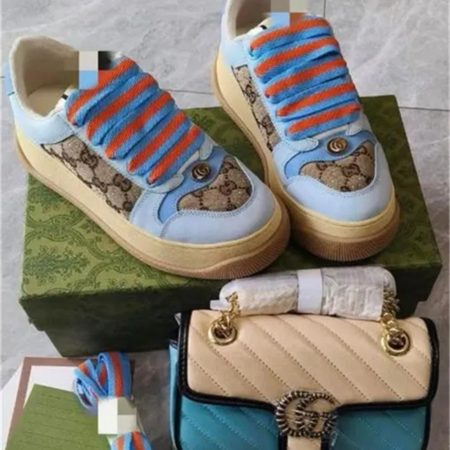 1 set fashion sneakers & shoulder bag free shipping GUI #25417