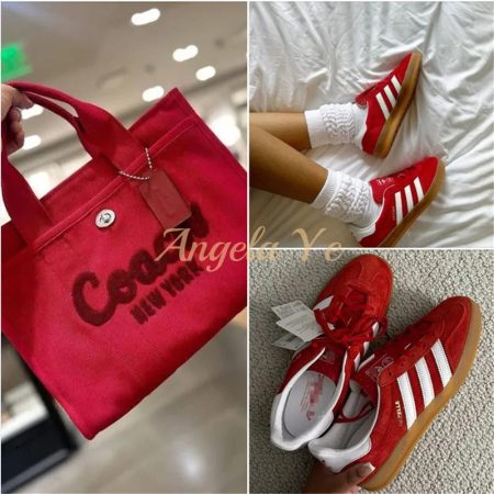 1 set fashion sport shoes & handbag free shipping COH #26069