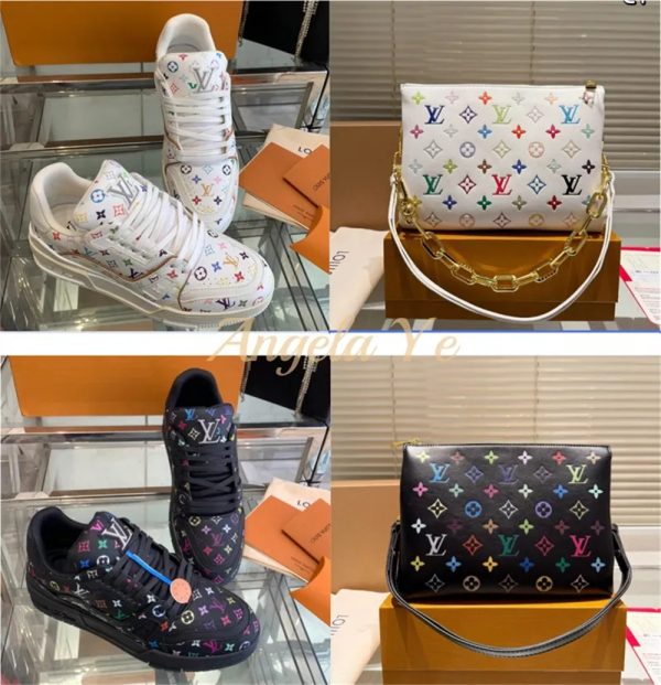 High quality sneaker & shoulder bag free shipping LOV #26144