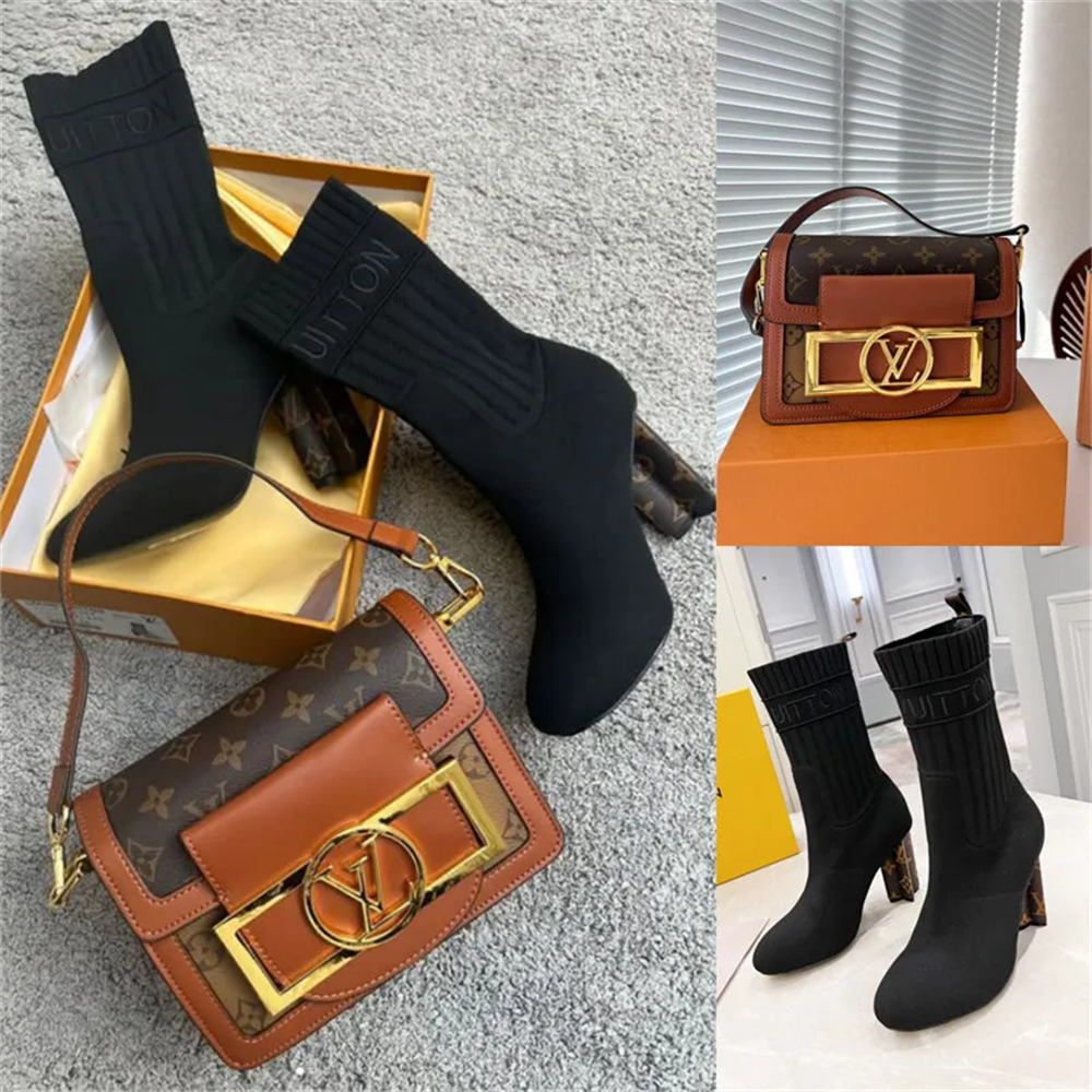 High quality boots & shoulder bag free shipping LOV #26187 - Image 1