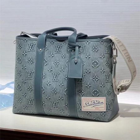 High quality Denim Tote bag size:45*34cm LOV #26188