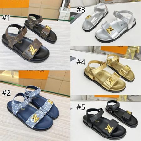 High quality sandals size:5-11 with box LOV #26222 - Image 2
