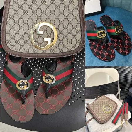 1 set fashion slipper & shoulder bag free shipping GUI #26251