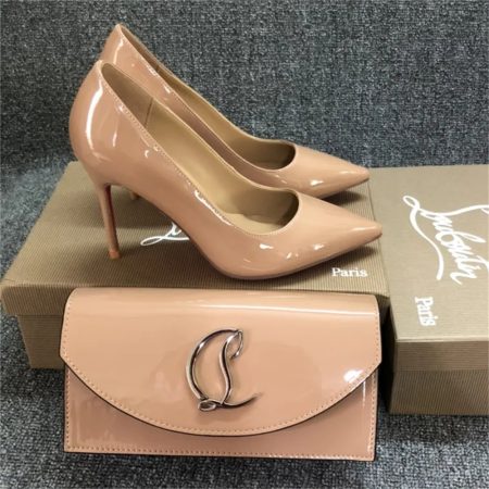 High quality high-heel shoes & shoulder bag free shipping CLN #26257