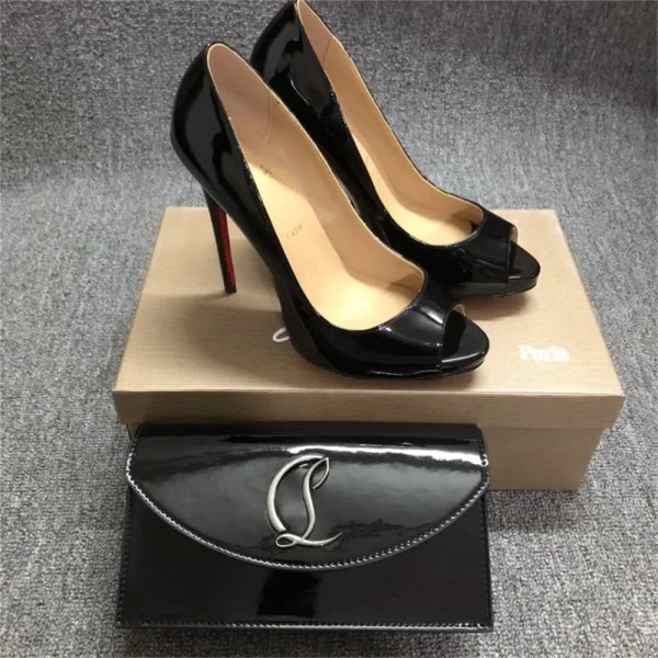 High quality high-heel sandals & shoulder bag free shipping CLN #26262