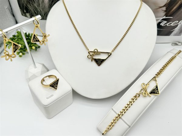 Wholesale Earring & Necklace & Ring & Bracelet set PRA #A5358