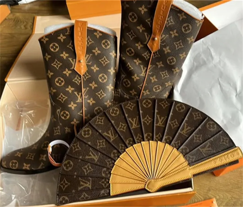 High quality casual boots & shoulder fan bag free shipping LOV #26506 - Image 2