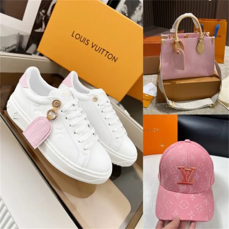 1 set fashion sneaker & Tote bag & hat free shipping LOV #26589
