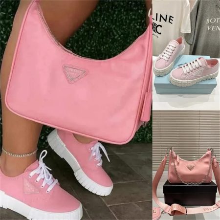 1 set fashion sport shoes & shoulder bag free shipping PRA #26611
