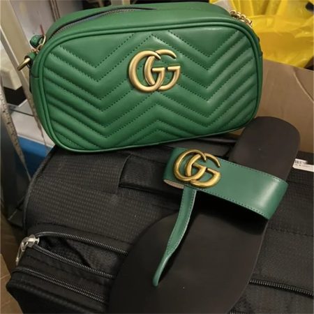 1 set fashion slipper & camera bag free shipping GUI #26741