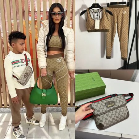 1 set fashion sport suit & shoulder bag free shipping GUI #26753