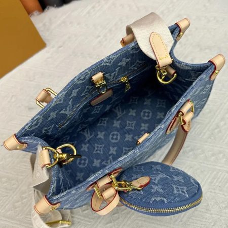 Top quality denimTote bag size:25*19*11cm LOV #26795 - Image 3