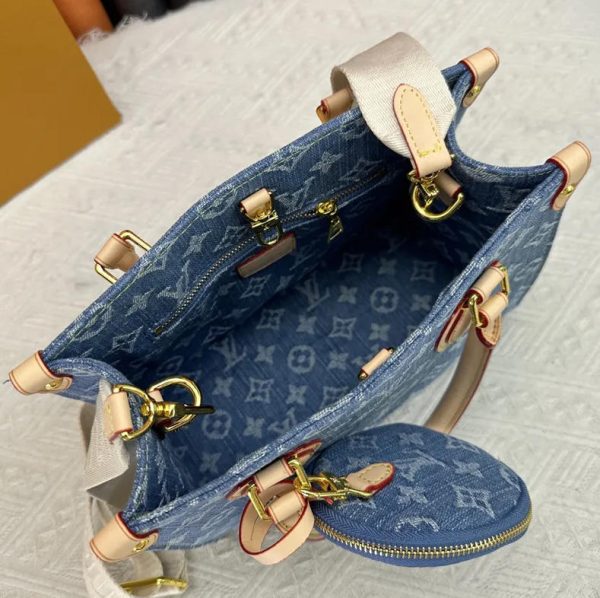 Top quality denimTote bag size:25*19*11cm LOV #26795