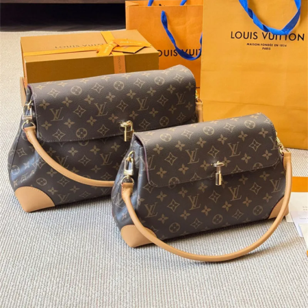 Top quality real leather shoulder bag size:30*18cm/37*24cm LOV #26819 - Image 2