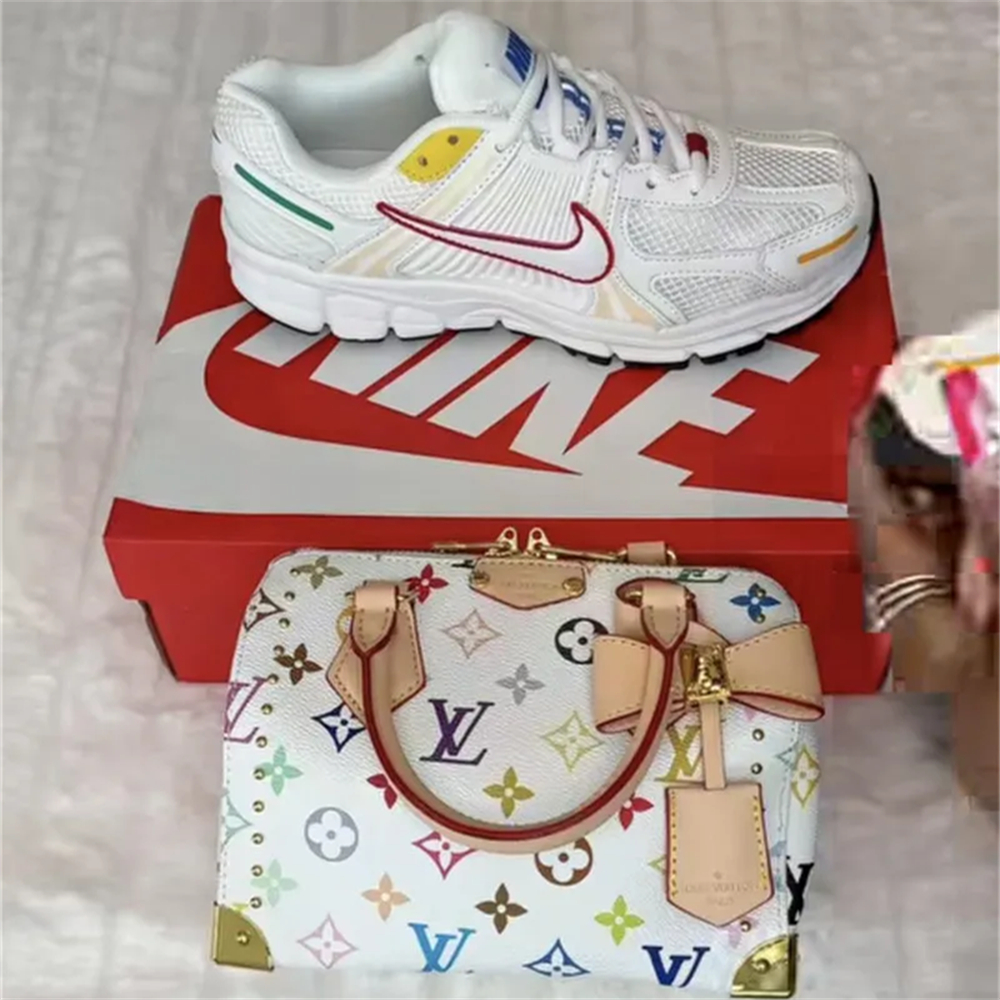 1 set fashion sport shoes & handbag free shipping LOV #26870 - Image 1