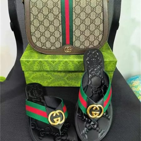 1 set fashion slipper & shoulder bag free shipping GUI #26942