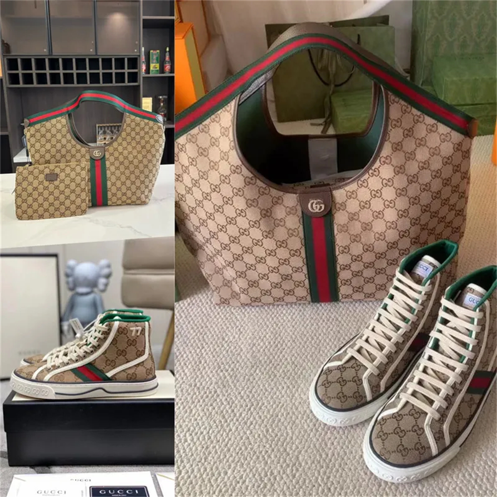 1 set fashion sneakers & handbag free shipping GUI #26986 - Image 1