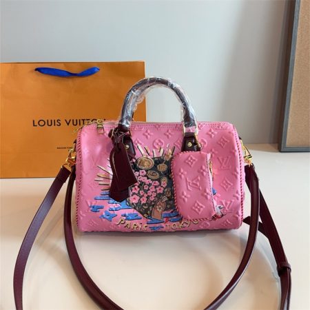 High quality speedy Handbag size:30*17*21cm LOV #26998 - Image 2