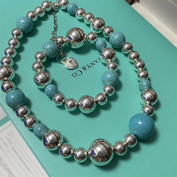 Wholesale Fashion High Quality Necklace and Bracelet Set TIY #A0565