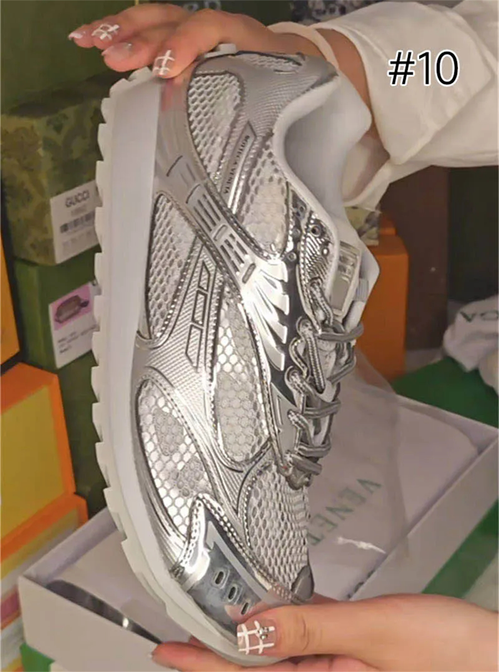High quality sneaker shoes size:5-11 with box BV KK #27052 - Image 2