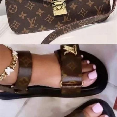 1 set sandal & shoulder bag LOV SY #27177