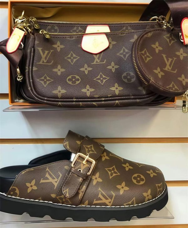 1 set fashion slipper & shoulder bag LOV #27207