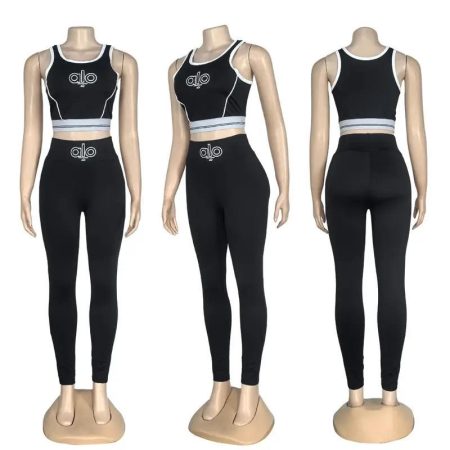 Wholesale fashion sport yoga suit size:S-2XL ALO #27248 - Image 2
