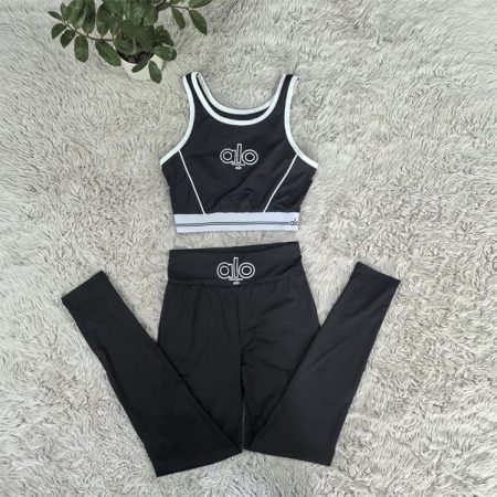 Wholesale fashion sport yoga suit size:S-2XL ALO #27248 - Image 3