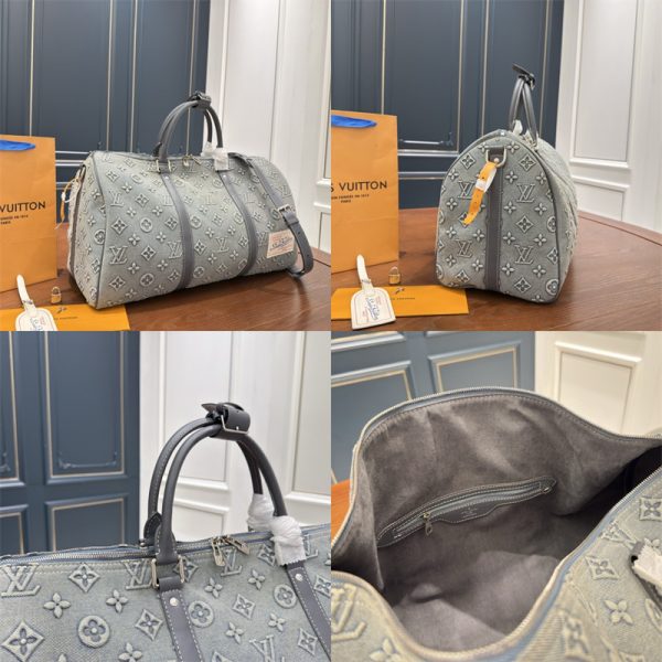 High quality denim luggage bag size:50*29*23cm LOV DS #28077