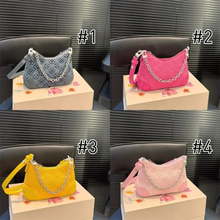 High quality denim shoulder bag size:21*11cm LOV DS #28106