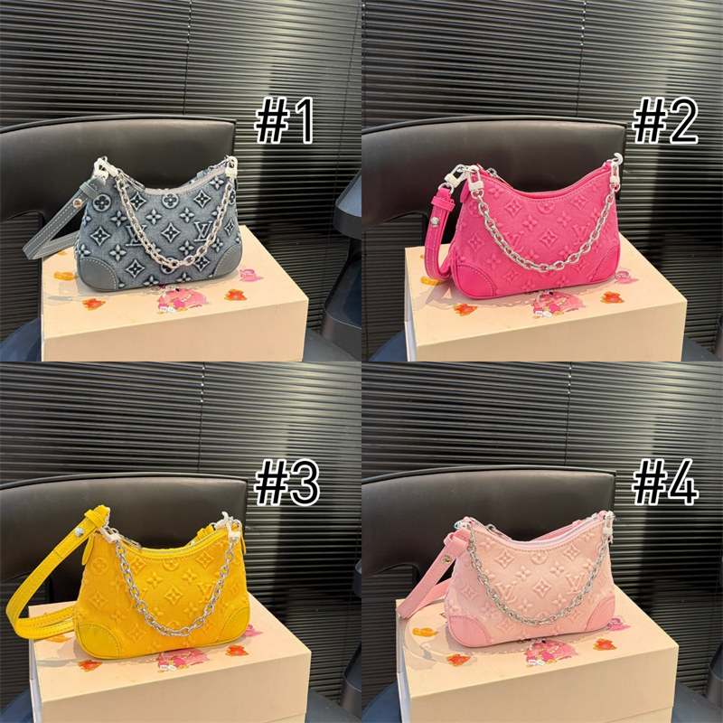 High quality denim shoulder bag size:21*11cm LOV DS #28106 - Image 1