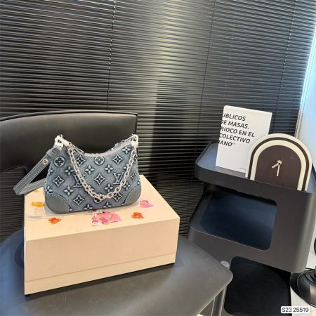 High quality denim shoulder bag size:21*11cm LOV DS #28106 - Image 2