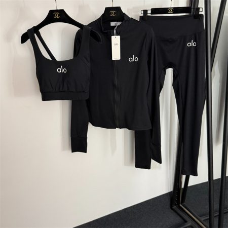 Wholesale fashion yoga suit for women  size :S-L ALO ZMS  #28119 - Image 2