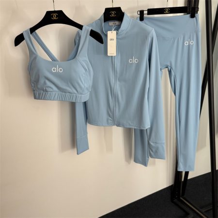 Wholesale fashion yoga suit for women  size :S-L ALO ZMS  #28119 - Image 4
