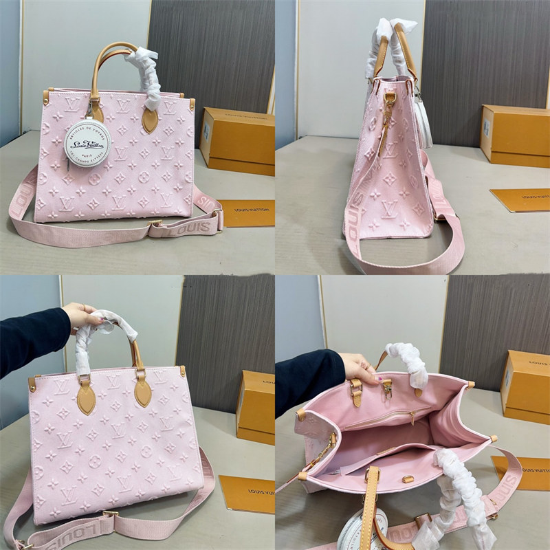 High quality fashion Denim Tote bag size:25*19cm/34*27cm LOV #28140 - Image 2