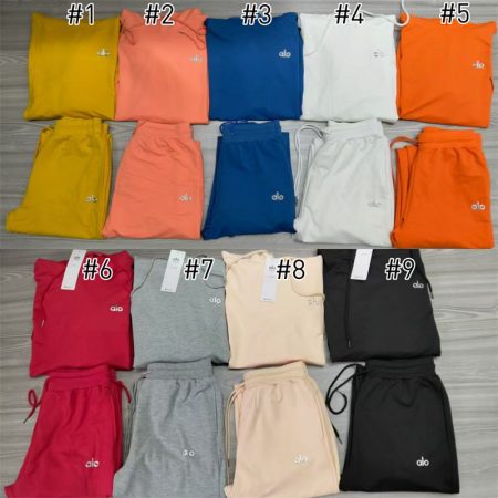 Wholesale sport cotton suit Size:S-3XL ALO WYS #28159