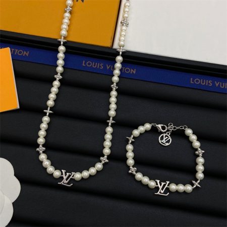 Wholesale Fashion Necklace and Bracelet Set LOV LHZ #A2675 - Image 2