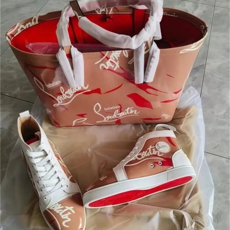 High quality Tote bag & sneaker set free shipping CLN #29006
