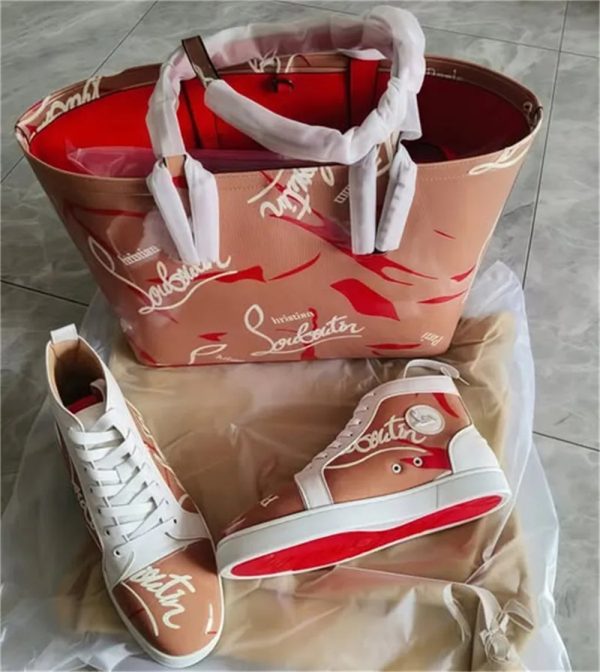 High quality Tote bag & sneaker set free shipping CLN #29006