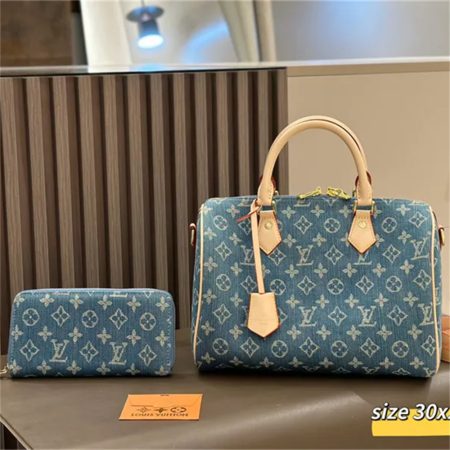 Wholesale  denim combination bag set #29099 - Image 2