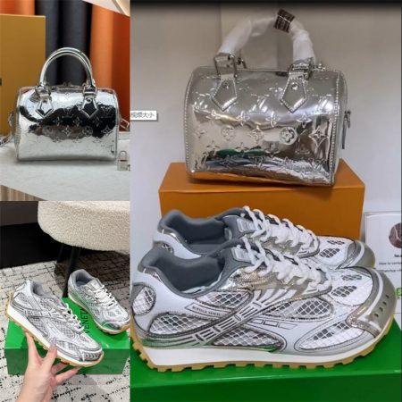 High quality bag & shoes set free shipping LOV-BV #29135