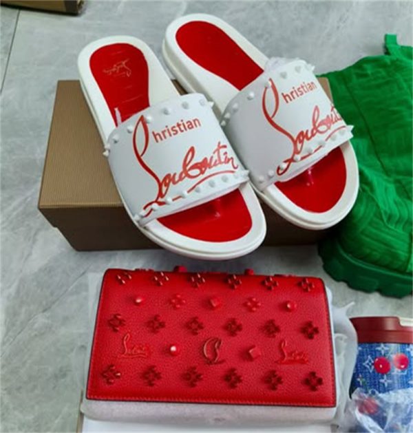 1 set fashion slipper & shoulder bag free shipping LOV #29148