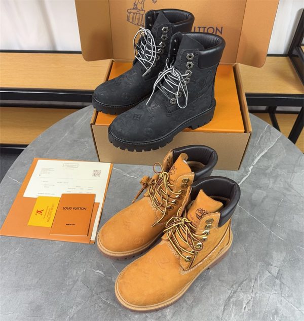 High quality couple boots size:5-12 with box free shipping LOV #29172