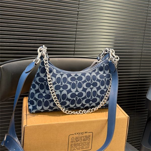 High quality denim shoulder bag size:27*15cm COH #29178,NEW ARRIVALS