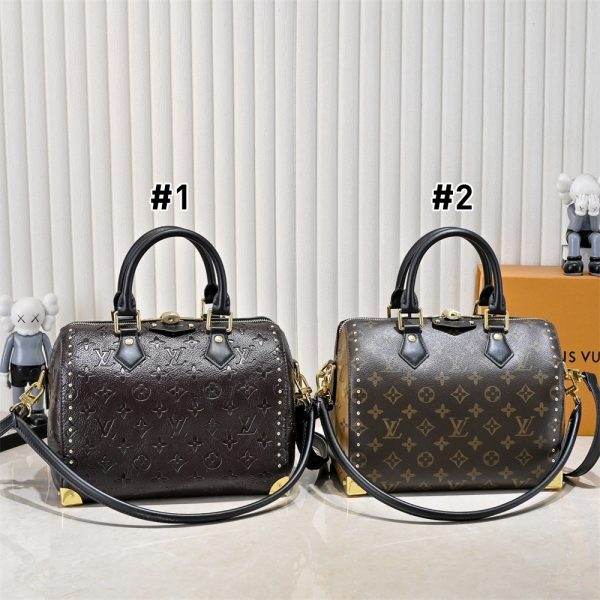 Top quality leather handbag speedy size:27cm LOV #29185
