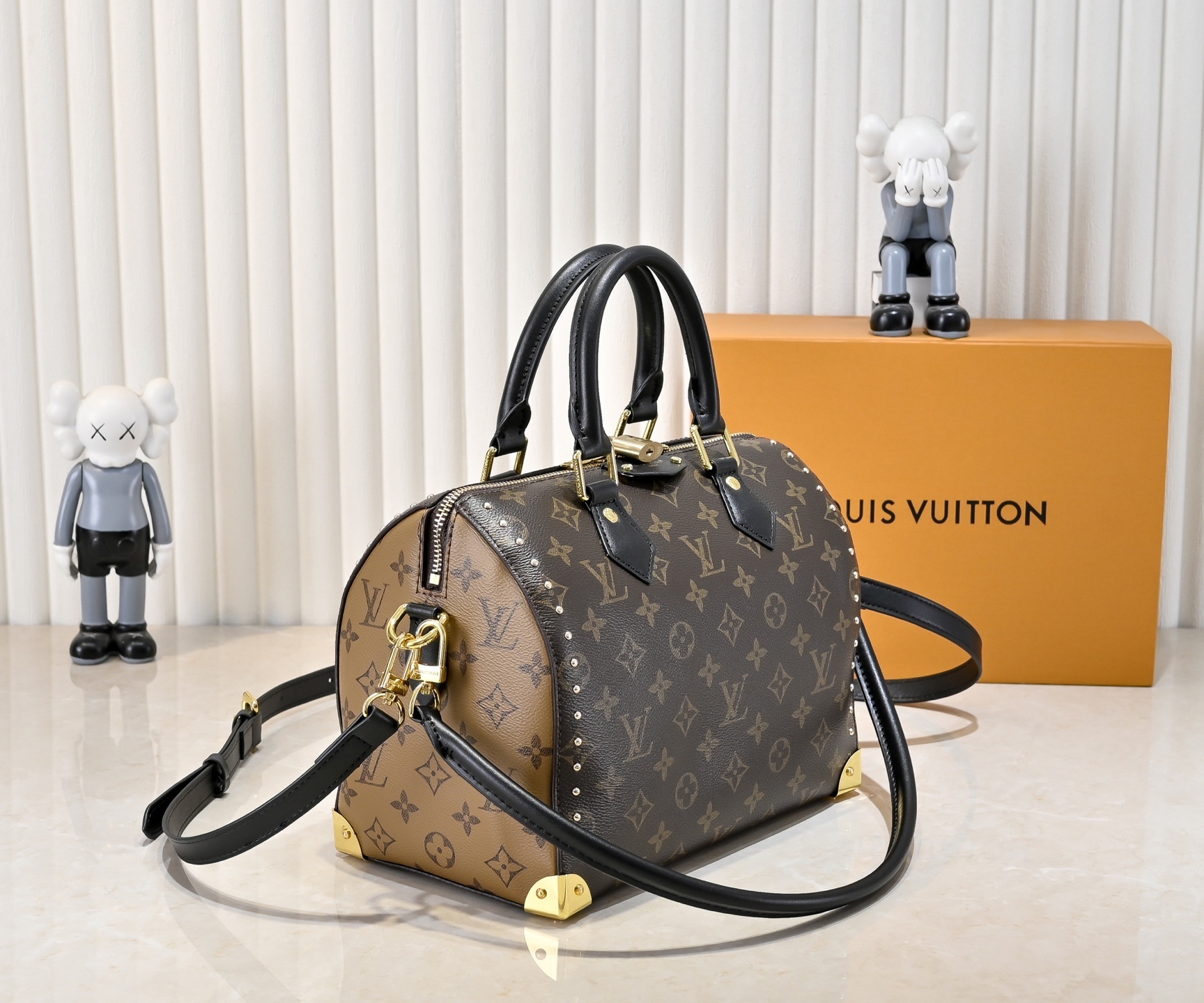 Top quality leather handbag speedy size:27cm LOV #29185 - Image 2
