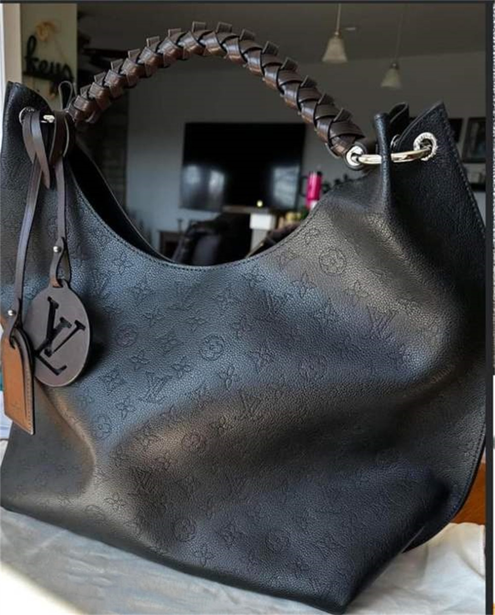 Top quality leather handbag size:35*40*17cm LOV #29194 - Image 1