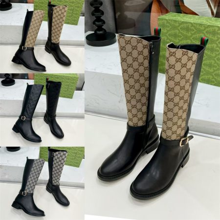 High quality long boots size:5-11 with box free shipping GUI #29195